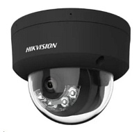 Hikvision DS-2CD2143G2-LIS2U(2.8mm)(BLACK), 4MPix IP Dome Smart Hybrid Light AcuSense kamera; LED/IR 30m, audio, alarm,