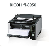 RICOH skener Fi-8950 A3, color, duplex, 150ppm v barvě 300dpi, USB 3.2 + RJ-45, ADF 750, Z: 12M