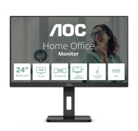 AOC MT IPS LCD WLED 23,8" 24P3CV - IPS panel, 1920x1080, 300cd, 2xHDMI, DP, USB-C, 4xUSB 3.2, pivot, repro