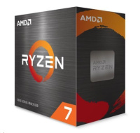 CPU AMD RYZEN 7 5700X, 8-core, 3.4GHz, 36MB cache, 65W, socket AM4, bez chladiče, BOX