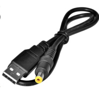 Virtuos napájecí redukce USB -> jack 5.5/2.1, 5V, 0,5 m