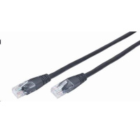 GEMBIRD kabel patchcord Cat5e UTP 5m, černý