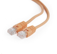 GEMBIRD kabel patchcord Cat5e UTP 0,25m, oranžový