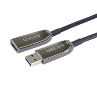 PremiumCord prodlužovací optický AOC kabel USB 3.0  A/Male - A/Female, 10m