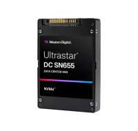 WD SSD 15.36TB Ultrastar DC SN655, PCIe Gen4, (R:6800, W:3700MB/s), RI-1DW/D BICS5 ISE