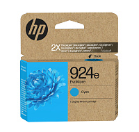 HP 924e EvoMore Cyan Original Ink Cartridge (800 pages)