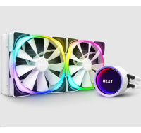 NZXT vodní chladič Kraken X63 RGB / 2x 140mm fan / LGA 2066/2011(-3)/1366/1156/1155/1151/1150/AM4/ bílá