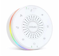 EVOLVEO Uspávací modul Nubiloo, s ukolebávkami a bílým šumem, LED indikátor
