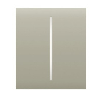 Ajax CenterButton (2-gang) - Středové dvou tlačítko, olivová