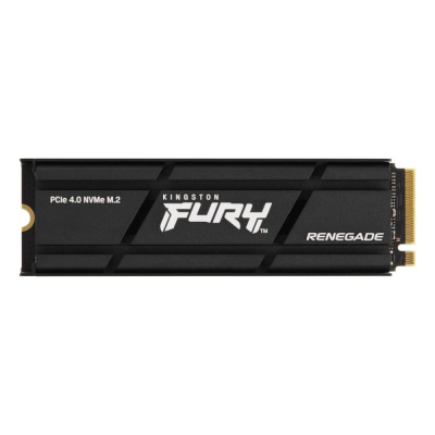 Kingston FURY RENEGADE SSD 2TB, M.2 2280, PCIe Gen4x4, R:7300MB/s; W:7000MB/s, Heatsink