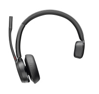 Poly Voyager 4310 bezdrátová náhlavní souprava, BT700 USB-A/C adaptér, mono