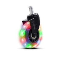 TRUST Kolečka na herní židli GXT 701, LED, gelové