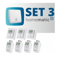Homematic IP  Sada vytápění (byt 3+1) - HmIP-SET3