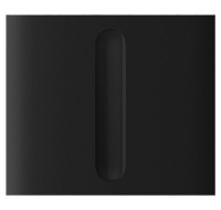 Ajax CenterButton (Dimmer) vertical - Středový kryt stmívatelného tlačítka, vertikální instalace, černá