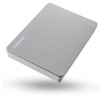 TOSHIBA Externí HDD CANVIO FLEX 2TB, USB 3.2 Gen 1, stříbrná / silver