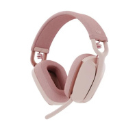 Logitech Zone Vibe 100 Wireless Headset, rose