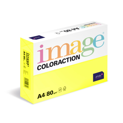Antalis Papír Image Coloraction Canary - středně žlutá (CY39) A4 (80g/100ks)