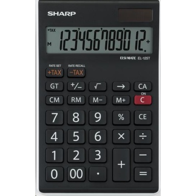 SHARP kalkulačka - EL125TWH - gift box