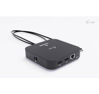 i-tec USB-C Dual HDMI Docking Station, Power Delivery 100W
