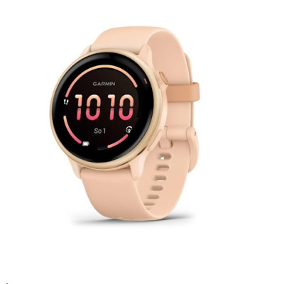 Garmin vívoactive® 6 Metallic Pink Dawn / řemínek Pink Dawn