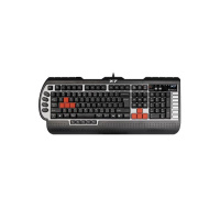 BAZAR - A4tech G800V, profesionální herní klávesnice, USB, CZ - Poškozený obal (Komplet)