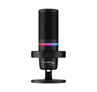HyperX DuoCast - USB Microphone (Black) - RGB Lighting (HMID1R-A-BK/G) - Mikrofon