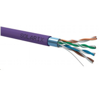 BAZAR - Instalační kabel Solarix FTP, Cat5E, drát, LSOH, box 305m SXKD-5E-FTP-LSOH - poškozený obal
