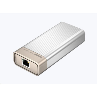 QNAP QNA-UC10G1T adaptér USB-C/Thunderbolt 4 na 10GBASE-T (1x10GbE,1xUSB-C4/TB4,fanless)