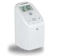 Homematic IP  Termostatická hlavice Basic (UK) - HmIP-eTRV-B-UK - Obrácený displej pro horizontální čtení