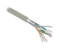 PLANET FTP Cat6,  drát, 4pár, Cat6, Dca, šedý, 305m