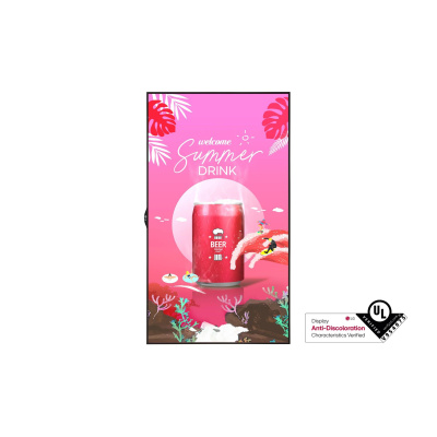 LG 55" Signage 55XS4P-B – FHD 1920×1080, 4000 cd/m2, 24/7, webOS 6.0, HDMI, DP, LAN, RS-232, Digitální rotace