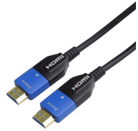 PREMIUMCORD Ultra High Speed HDMI 2.1 optický kabel 8K@60Hz 4K@120Hz 25m zlacený