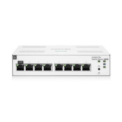 HPE Networking Instant On Switch 8p Gigabit JL810A 1830 (fanless)