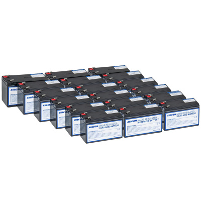 AVACOM Náhradní baterie AVA-RBP18-12090-KIT pro UPS Dell, HP, Legrand, PowerWalker