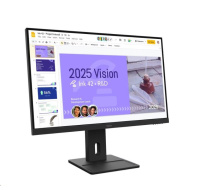 LENOVO BAZAR  LCD ThinkVision E27Q-40 - 27",IPS,16:9,2560x1440,178/178,4/6ms,350cd/m2,1500:1,HDMI,DP,3Y - poškodená krab