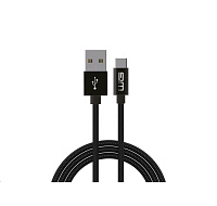 WG - Datový kabel Type-C na USB-A, 50 cm, černá