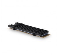 AXAGON CLR-M2L3, hliníkový pasivní chladič pro M.2 2280 SSD, výška 3 mm