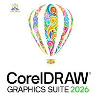 CorelDRAW Graphics Suite 2026 Education Perpetual License (incl. 1 Yr CorelSure Maintenance)(1-4)