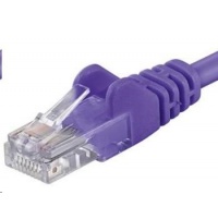 PREMIUMCORD Patch kabel UTP RJ45-RJ45 CAT5e 10m fialová