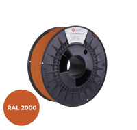 C-TECH Filament PREMIUM LINE TPU 90A flexibilní žlutooranžová RAL2000