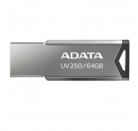 ADATA Flash Disk 64GB UV250, USB 2.0 Dash Drive, stříbrná