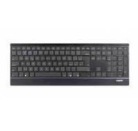 RAPOO klávesnice E9500M Multi-mode Wireless Ultra-slim Keyboard Black