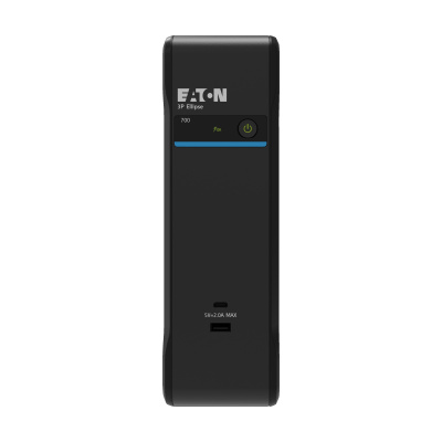 Eaton 3P Ellipse UPS USB FR, 700 VA, 420 W, Vstup: C14, Výstupy: (3) Typ E, (1) Pouze přepěťová ochrana Typ E, USB nabíj