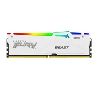 KINGSTON DIMM DDR5 16GB 5200MT/s CL40 FURY Beast Bílá RGB XMP