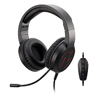 Acer sluchátka NITRO GAMING HEADSET 310 (NHW310),herní,audio kontrol box,20KHz,ENC,Black