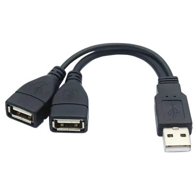 PREMIUMCORD Nabíjecí kabel USB 2.0, 15cm, černá