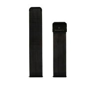 Garett univerzální řemínek 22 mm, černý kovový, typ Mesh