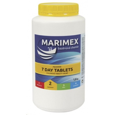 Marimex  Chemie AQuaMar 7 D Tabs 1,6 kg