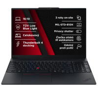 LENOVO NTB ThinkPad E16 G3 - Core7 240H,16" WUXGA,16GB,512SSD,IRcam,W11P