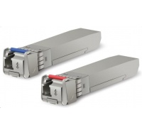 UBNT U Fiber UF-SM-10G-S, 2-PACK [2ks (1 pár) SFP 10G WDM modulů, Single-Mode, BiDi, LC konektor]